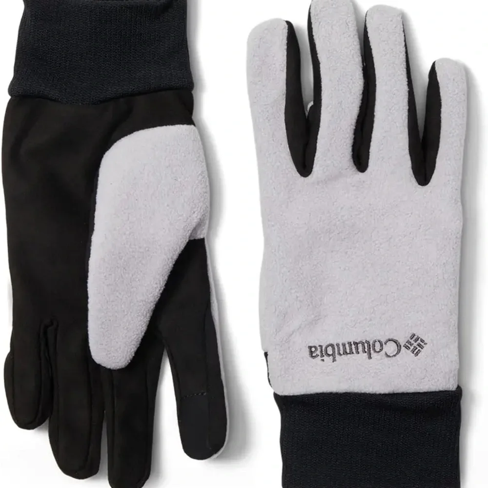 Columbia Women’s Arctic Peak Gloves in Dark Gray and Black
